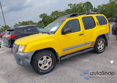 2006 Nissan Xterra S из США, поврежденный, VIN 5N1AN08U06C560715